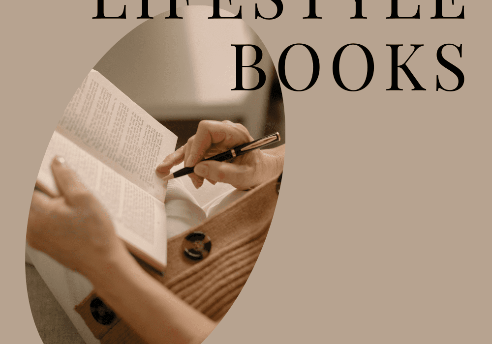 Top 5 Lifestyle Book Recommendations blog post on Curating Edits